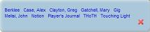 Journal Index Topics